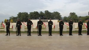 Akbaş Şehitliği törenle açıldı