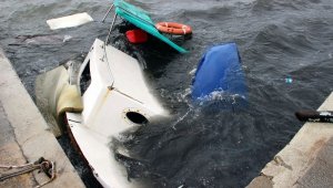 Bodrum'u fırtına vurdu