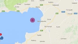 Edremit Körfezi 3.5 şiddetinde sallandı