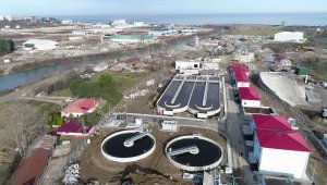 Giresun'un ilk 'Biyolojik atık su arıtma tesisi' Bulancak'ta kuruldu