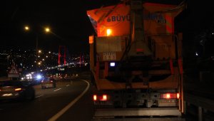 İstanbul'da kar hazırlığı