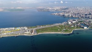 Kanal İstanbul Güzergahı havadan görüntülendi