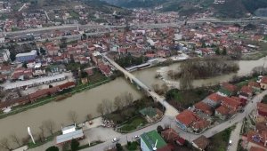 - 523 yıllık tarihi 2. Beyazıt Köprüsü havadan görüntülendi