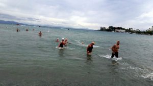12. Datça Açık Deniz Kış Yüzme Maratonu başladı