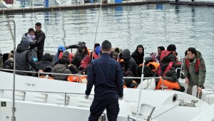 Aynı botta 9 farklı ülkeden göçmen