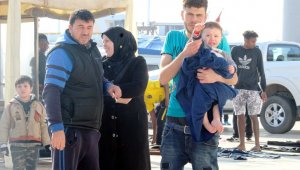 Ayvalık'ta 55 kaçak göçmen yakalandı