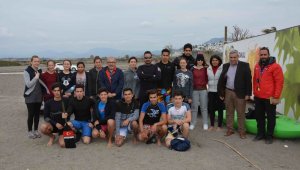 Başkan Şaşmaz, rafting antrenmanını takip etti