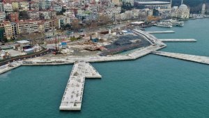 Martı Projesi'ndeki son durum havadan görüntülendi