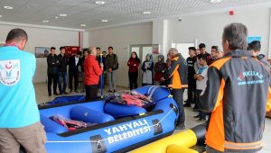 Yahyalı'da raftinge ilk adım
