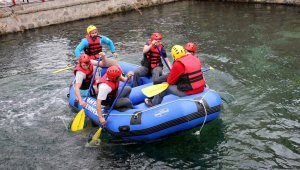 İç Anadolu'nun ilk rafting takımı Yahyalı'da kuruldu