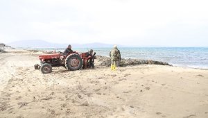 Ören'de deniz temizliği