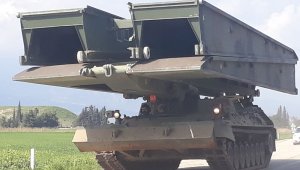 'Seyyar yüzücü hücum köprüleri' Afrin yolunda
