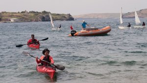 Çanakkale şehitleri anısına kano yolculuğu