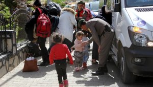 Fethiye'de 111 kaçak göçmen yakalandı