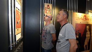 Atatürk karikatürleri görücüye çıktı