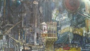 İbrahim Çallı'nın "Ada'da gezinti" tablosu 700 bin lira açılış fiyatı ile satışa çıkarılacak