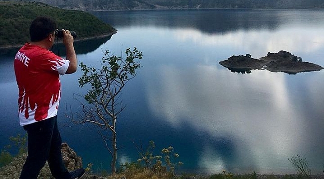 Turistlerin kamp için yeni gözdesi: Nemrut Krater Gölü