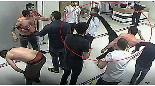 Hastanede doktora uçan tekme atan şahıs yeniden tutuklandı