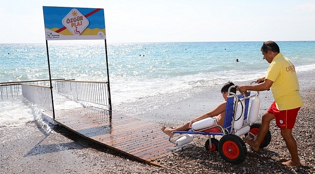 Manavgat Belediyesi'nden 2. özgür plaj