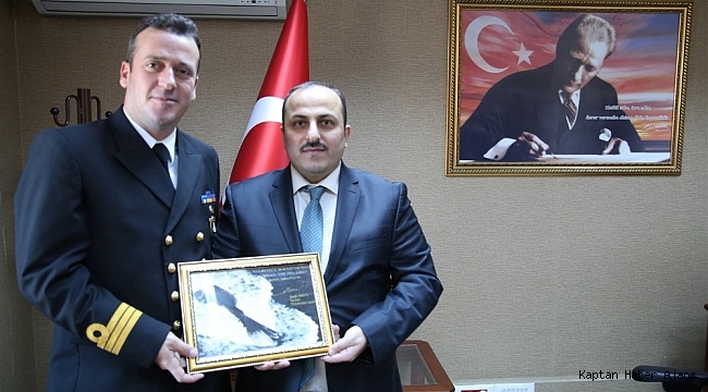 TCG Batıray denizaltısı Rize'de