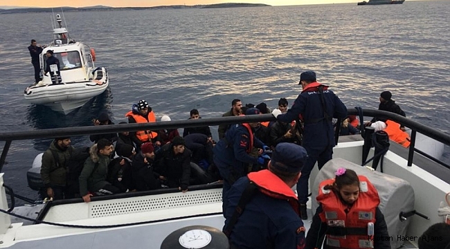 Son 1 haftada denizlerde 497 göçmen yakalandı