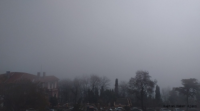 Marmara Denizi'nde yoğun sis
