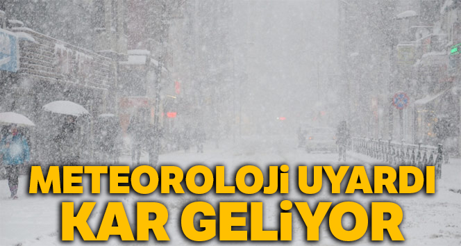 Meteoroloji uyardı! Kar geliyor, 28 Şubat 2019 yurtta hava durumu