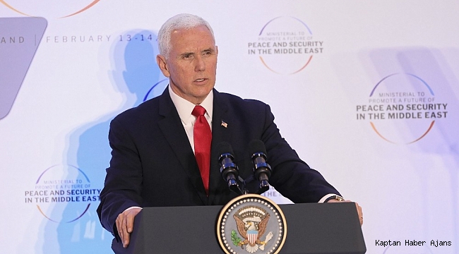 Pence AB ülkelerine seslendi: "İran nükleer anlaşmasından çekilin"