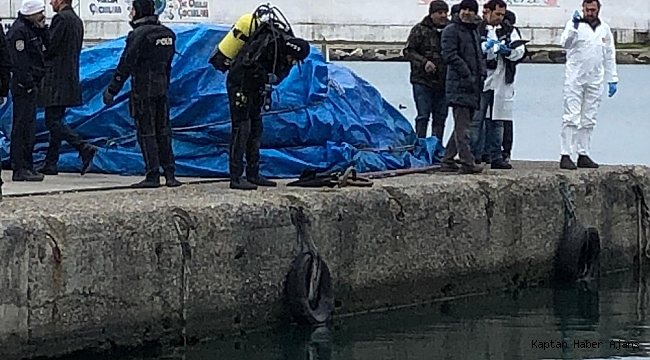 Sinop'ta denizde erkek cesedi bulundu