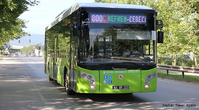 800K ve 800C kandıra seferleri 15 Haziran'da başlıyor