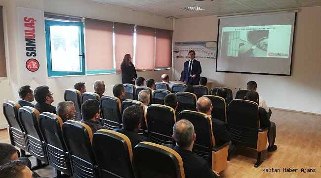 SAMULAŞ'ta çalışanlara eğitim