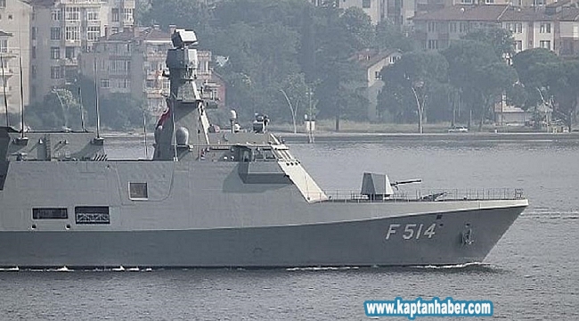 TCG Turgutreis Fırkateyni İnebolu'da