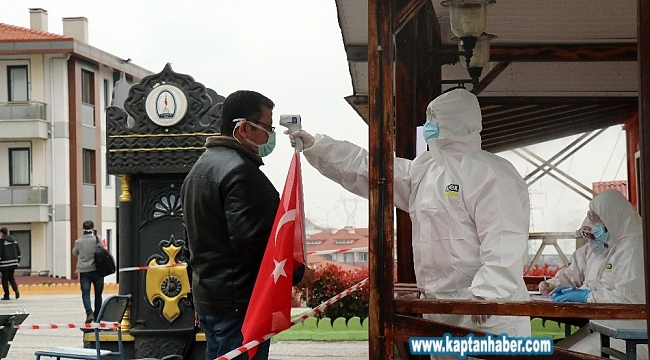 Ukrayna'dan gelen 88 tır şoförü Sakarya'da karantina altına alındı