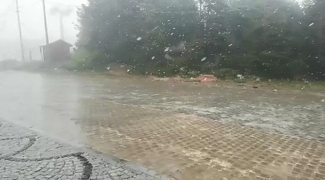 Uludağ'da mayıs sonunda kar sürprizi