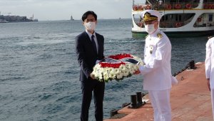 Ertuğrul Fırkateyni şehitleri Beşiktaş'ta anıldı