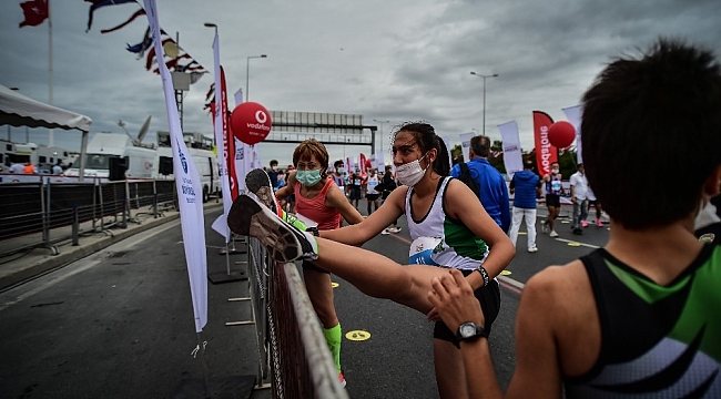 Vodafone 15'inci istanbul yarı maratonu koşuldu