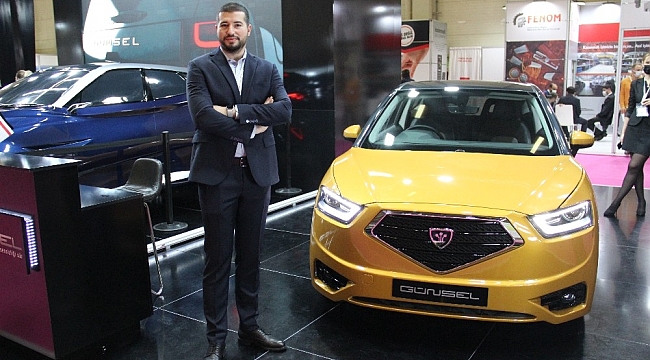 KKTC'nin yerli otomobili 'Günsel' İstanbul'da