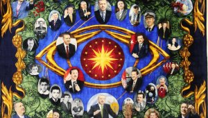 Cumhurbaşkanı Erdoğan sevgisi rekorluk halıya dokundu