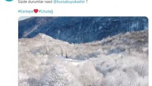 Kartepe'den paylaşılan görüntüler belediyeler arasında akım haline geldi