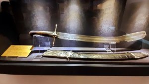 Mihalgazi'nin 700 yıllık kılıcı Harbiye Askeri Müzesi'nde sergilenmeye başladı