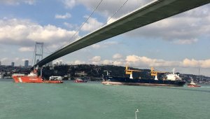 Riva'da karaya oturan gemi Ahırkapı'ya çekildi