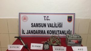 Zıpkınla balık avına idari işlem