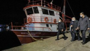 Balık mezadında 'vali' sürprizi