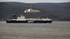 Çanakkale'de yanan "Gallipoli Seaways" isimli Ro-Ro gemisi, İstanbul'a dönüyor