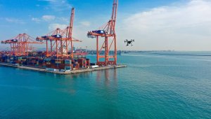 Mersin'de deniz kirliliği drone ile denetleniyor