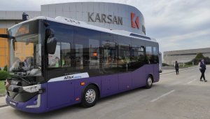 'Otonom Atak Electric' Karsan fabrikasında tanıtıldı