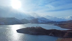 Sular altında kalan Soysallı'da kartpostallık manzaralar