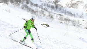 Türkiye dağ kayağı şampiyonası Trabzon'da yapıldı