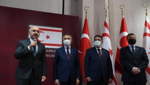 Ulaştırma Bakanı Karaismailoğlu: "KKTC'nin altyapısını büyütüp, geliştireceğiz"