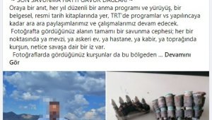 Gavur Dağı'nda bulduğu Osmanlı-Rus Savaşında kullanılan mühimmatları sosyal medyada paylaşınca gözaltına alındı